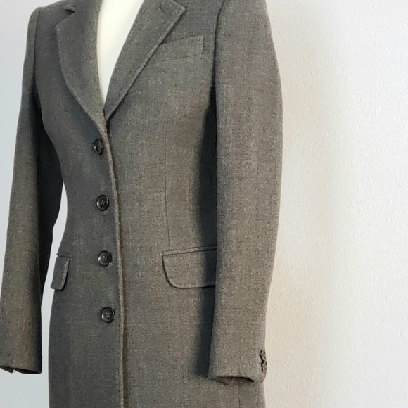 Dolce & Gabbana Wool Grey button down Coat size 38 - Picture 2 of 11